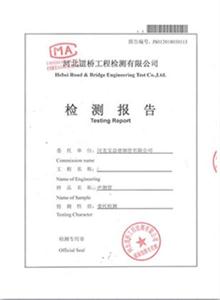 宁德公司检测报告